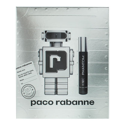 Paco Rabanne Phantom 100ml Eau de Toilette Gift Set 20ml Eau de Toilette for Him