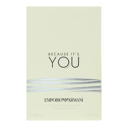 Emporio Armani Because It's You 100ml Eau de Parfum Spray for Her
