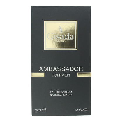 Gisada Ambassador Men 50ml Eau de Parfum Spray For Him