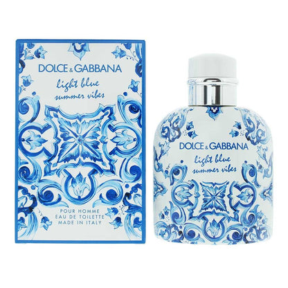 Dolce & Gabbana Light Blue Summer Vibes Pour Homme 125ml Eau de Toilette Spray for Him