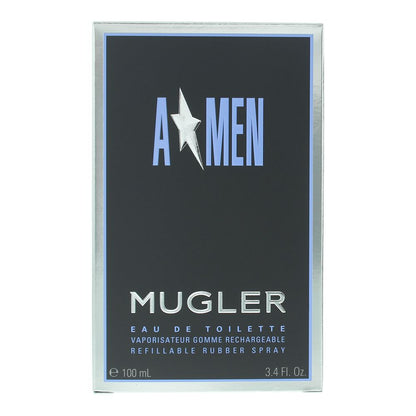 Mugler A*Men 100ml Eau de Toilette Refillable Spray for Him