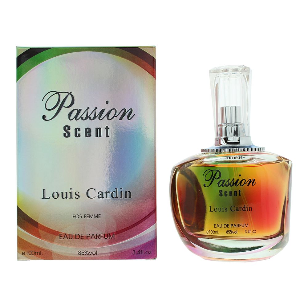Louis Cardin Passion Scent 100ml Eau de Parfum Spray for Her