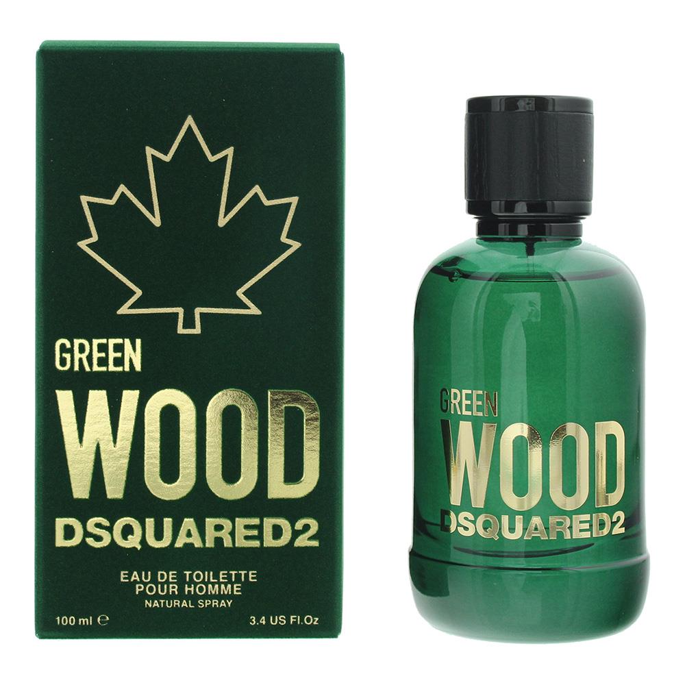 Dsquared2 Green Wood 100ml Eau De Toilette Spray for Him
