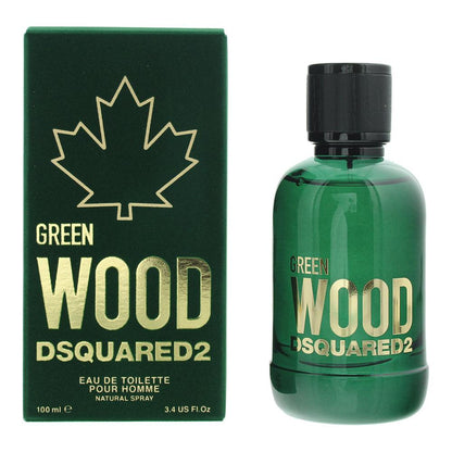Dsquared2 Green Wood 100ml Eau De Toilette Spray for Him