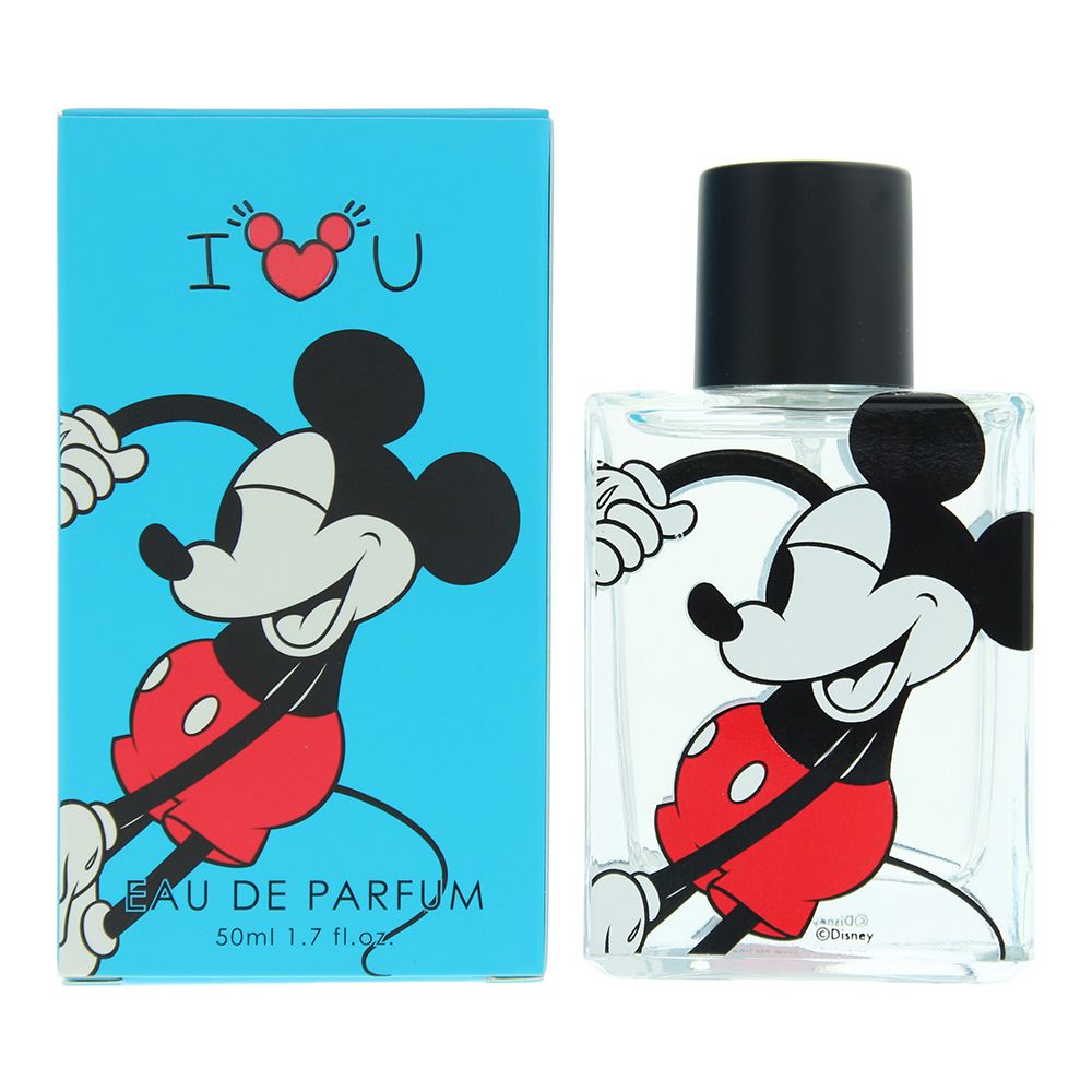 Disney Mickey Mouse I Love U 50ml  Eau De Parfum Spray for Unisex