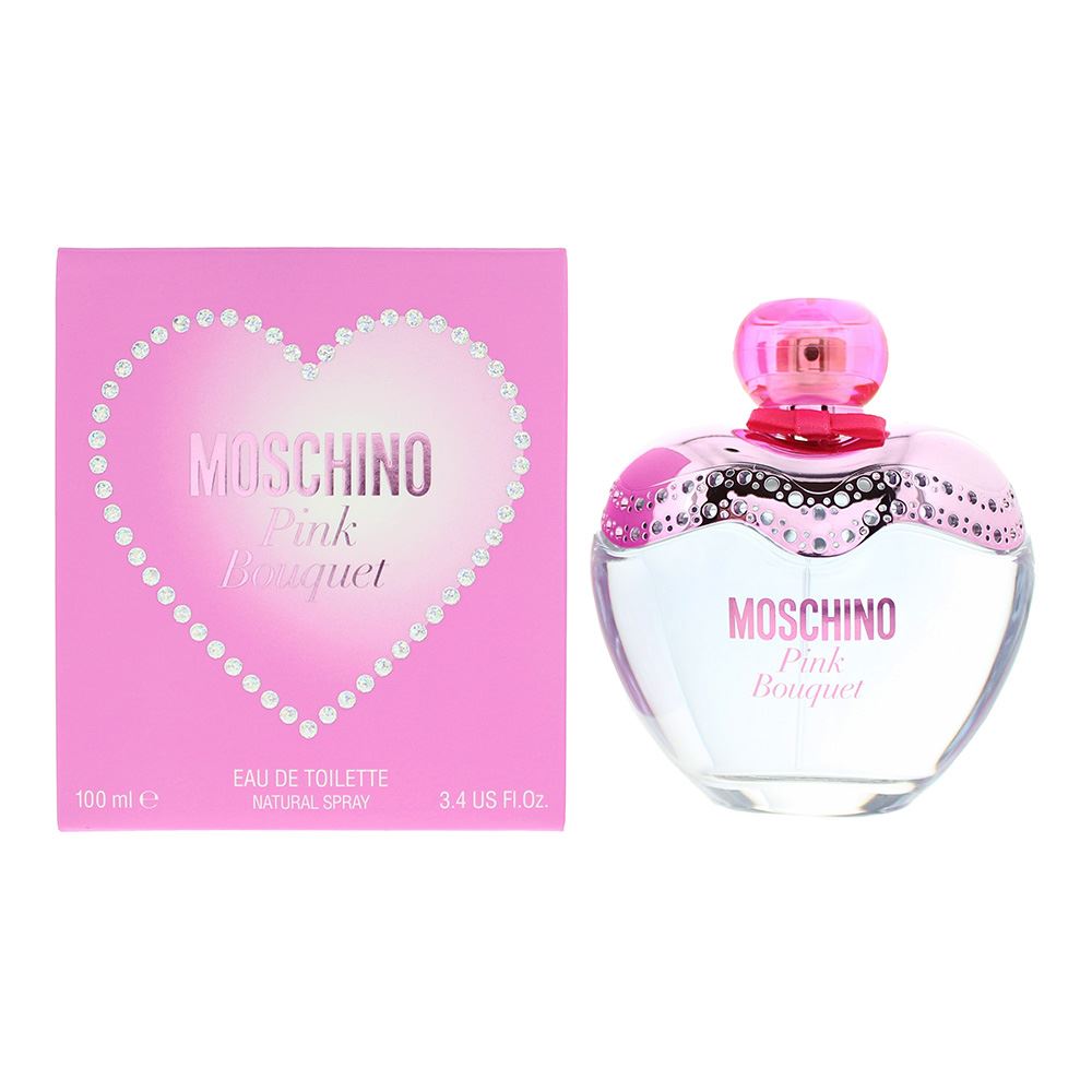 Moschino Pink Bouquet 100ml Eau de Toilette Spray for Her