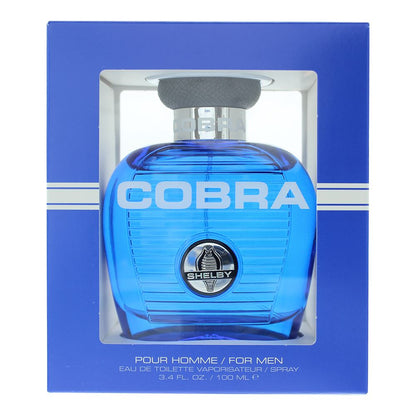 Carroll Shelby Blue Cobra 100ml Eau de Toilette Spray for Him