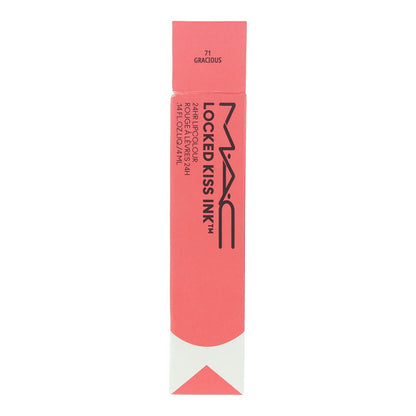 MAC Locked Kiss Ink 24HR 4ml Lip Colour  - 71 Gracious