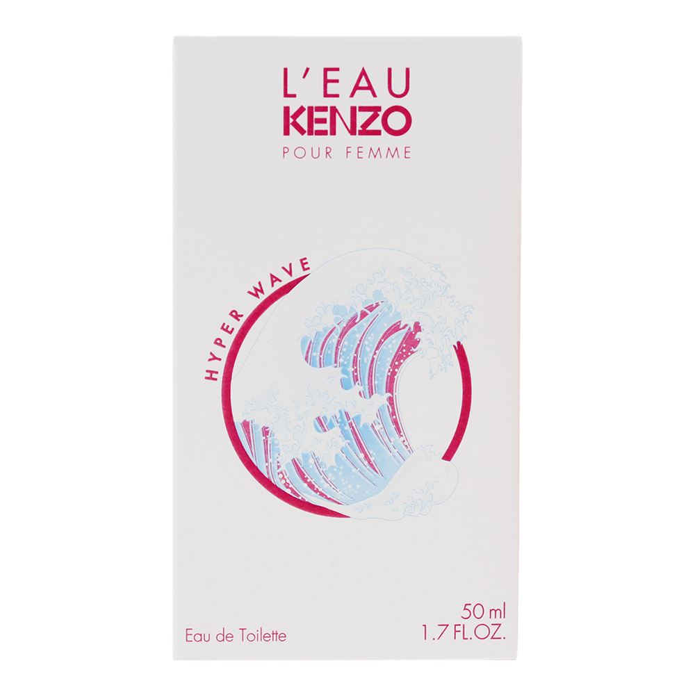 Kenzo L'eau Pour Femme Hyper Wave 50ml Eau de Toilette Spray for Her