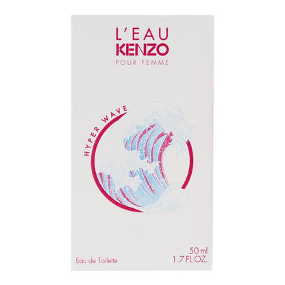 Kenzo L'eau Pour Femme Hyper Wave 50ml Eau de Toilette Spray for Her
