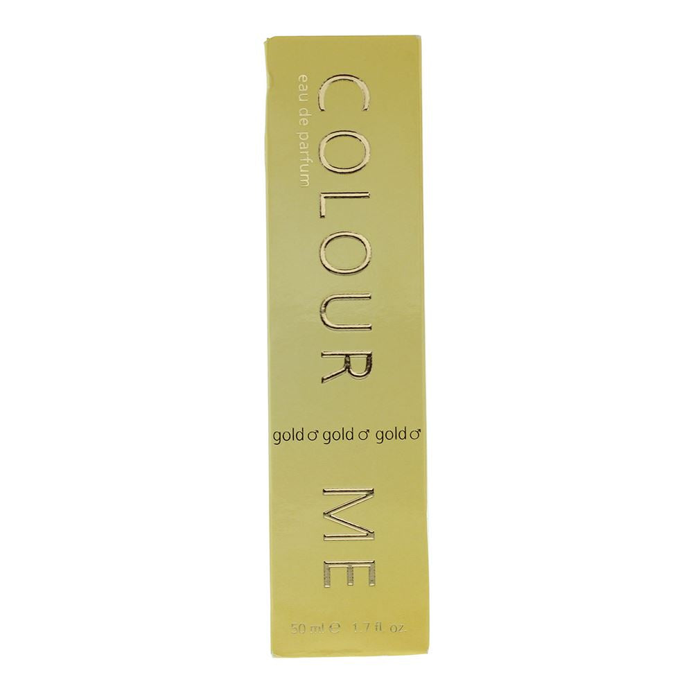 Milton Lloyd Colour Me Homme Gold Eau de Parfum 50ml Spray for Him