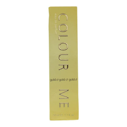 Milton Lloyd Colour Me Homme Gold Eau de Parfum 50ml Spray for Him