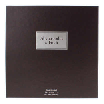 Abercrombie & Fitch First Instinct 100ml Eau de Toilette Gift Set 200ml Shower Gel for Him