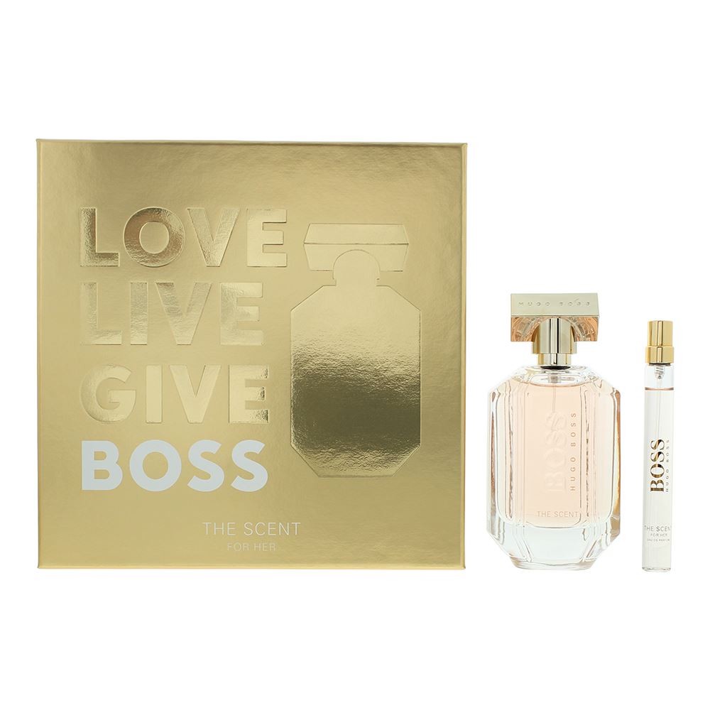 Hugo Boss The Scent For Her 100ml  Eau de Parfum Gift Set 10ml Eau de Parfum for Her