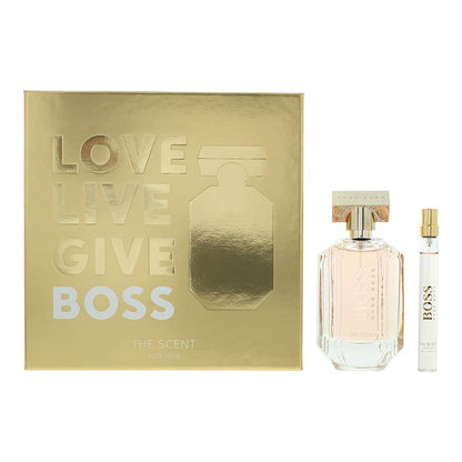 Hugo Boss The Scent For Her 100ml  Eau de Parfum Gift Set 10ml Eau de Parfum for Her