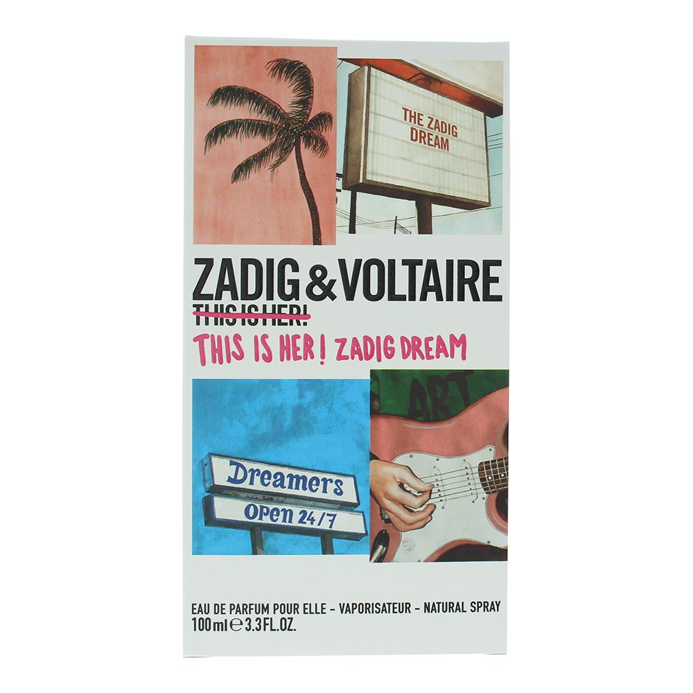 Zadig & Voltaire This Is Her! Zadig Dream 100ml Eau de Parfum Spray For Her