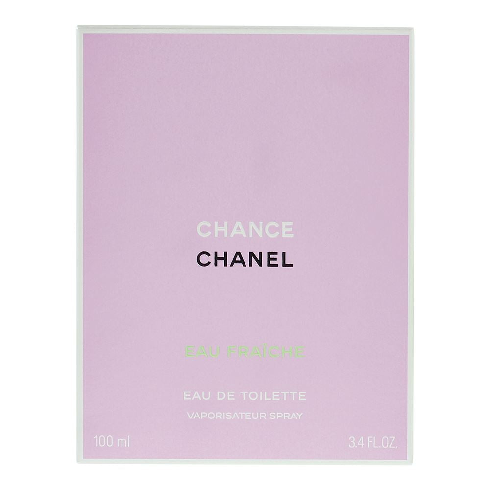 Chanel Chance Eau Fraiche 100ml Eau De Toilette Spray for Her
