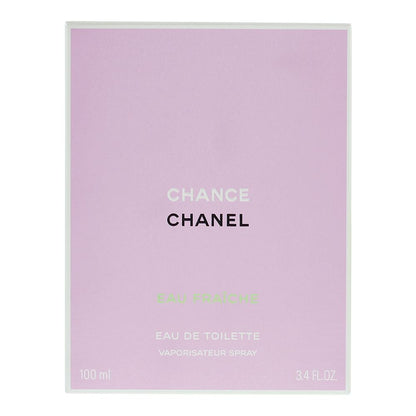 Chanel Chance Eau Fraiche 100ml Eau De Toilette Spray for Her
