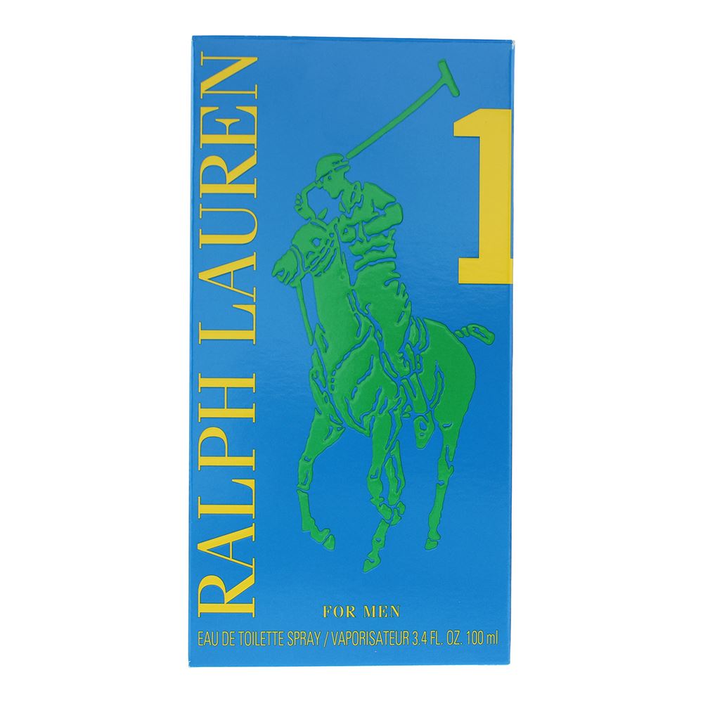Ralph Lauren Big Pony Blue 100ml Eau De Toilette Spray for Him