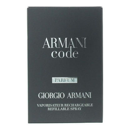Giorgio Armani Code 30ml Parfum Refillable Spray for Him