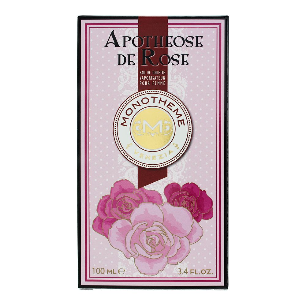 Monotheme Apotheose De Rose 100ml Eau de Toilette Spray for Her