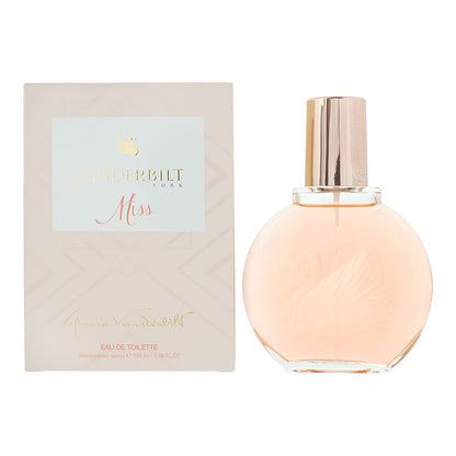 Gloria Vanderbilt Miss Vanderbilt 100ml Eau de Toilette Spray for Her