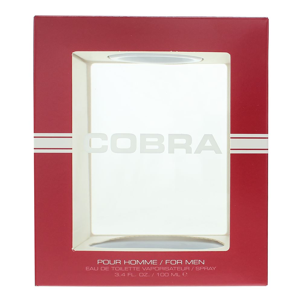 Carroll Shelby Red Cobra 100ml Eau de Toilette Spray for Him