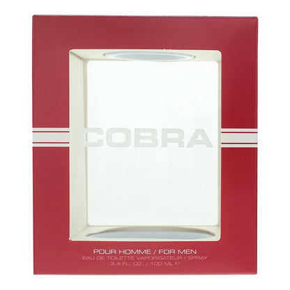 Carroll Shelby Red Cobra 100ml Eau de Toilette Spray for Him