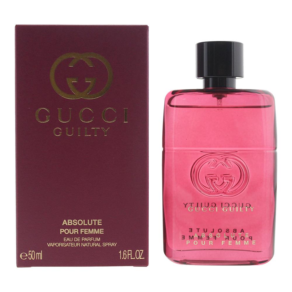 Gucci Guilty Pour Femme Absolute 50ml Eau De Parfum Spray for Her
