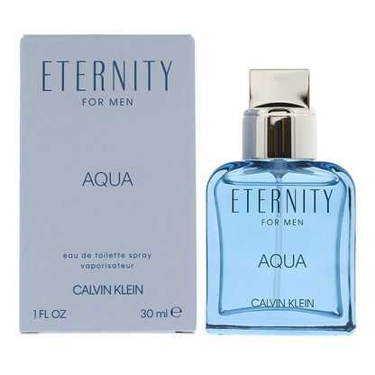 Calvin Klein Eternity For Men Aqua 30ml Eau de Toilette Spray for Him