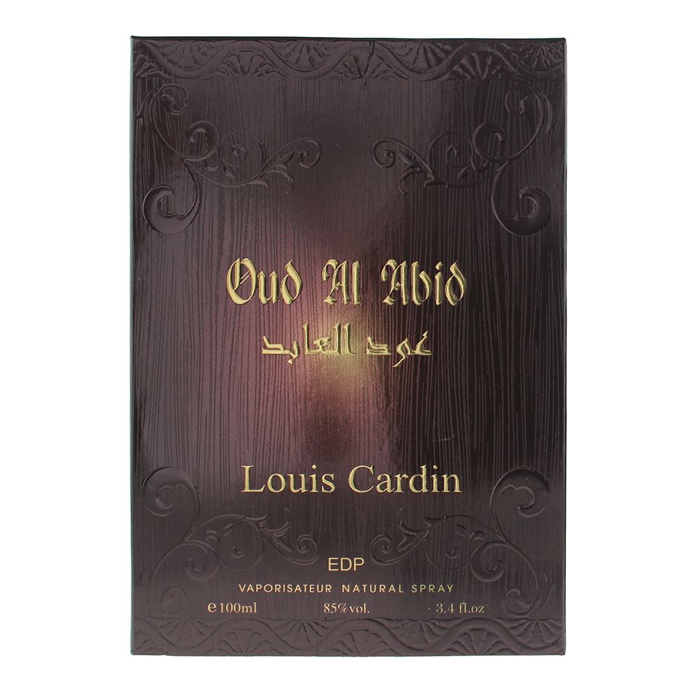 Louis Cardin Oud Al Abid 100ml Eau de Parfum Spray for Him