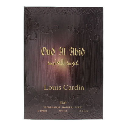 Louis Cardin Oud Al Abid 100ml Eau de Parfum Spray for Him