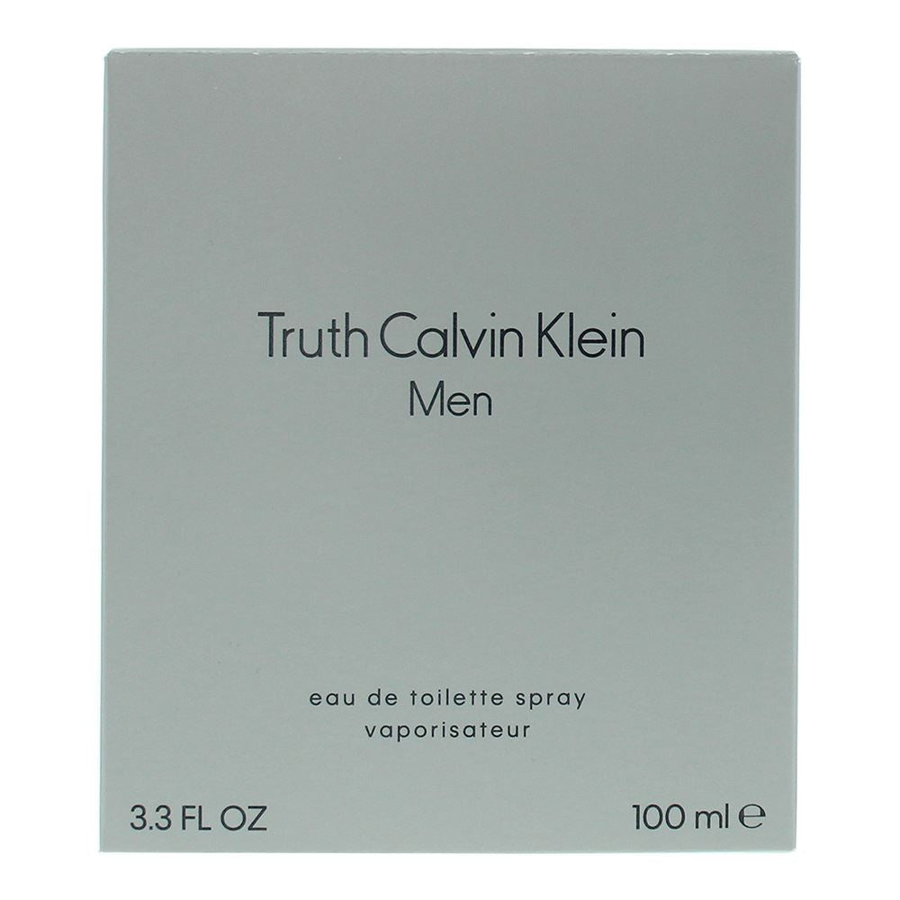 Calvin Klein Truth Men 100ml Eau de Toilette Spray for Him