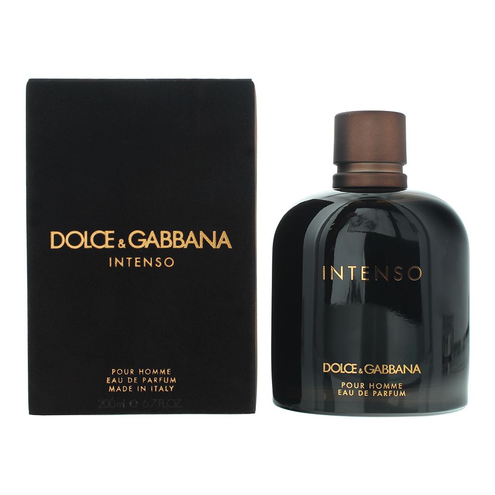 Dolce & Gabbana Pour Homme Intenso 200ml Eau De Parfum Spray for Him
