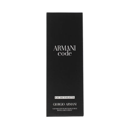 Giorgio Armani Code Pour Homme 200ml Eau de Toilette Refillable Spray for Him