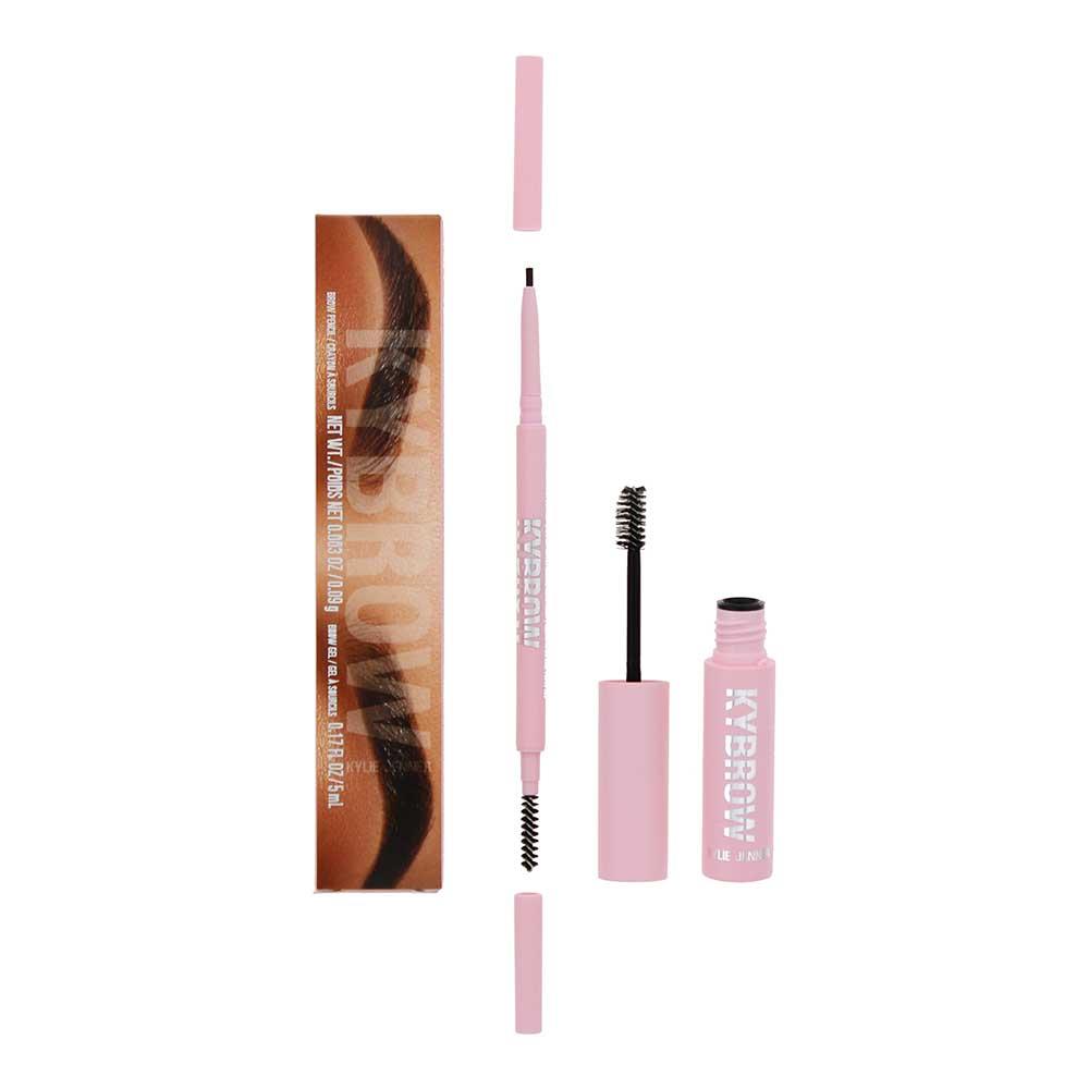 Kylie Jenner Kybrow 0.9g Eyebrow Pencil, 5ml Eyebrow Gel - 005 Dark Brown