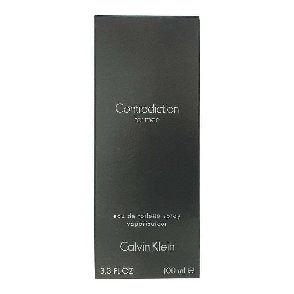 Calvin Klein Contradiction For Men 100ml Eau de Toilette Spray for Him