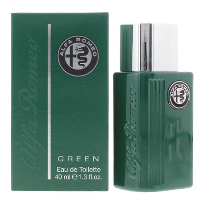 Alfa Romeo Green 40ml Eau De Toilette Spray for Him