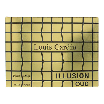 Louis Cardin Illusion Oud 100ml Eau de Parfum Spray for Him