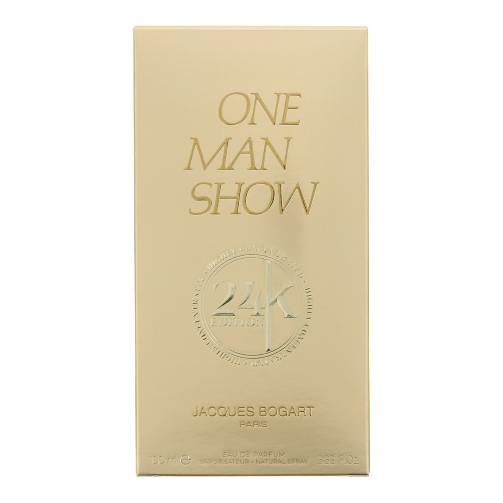 Jacques Bogart One Man Show 24K 100ml Eau de Parfum Spray for Him