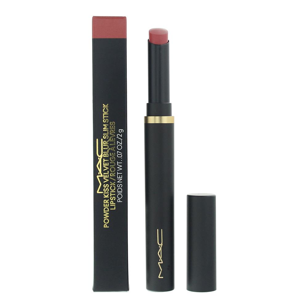 MAC Powder Kiss Velvet Blur Slim Stick 2g  Lipstick - 899 Brickthrough