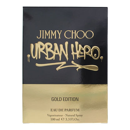 Jimmy Choo Urban Hero Gold Edition 100ml Eau De Parfum Spray for Him