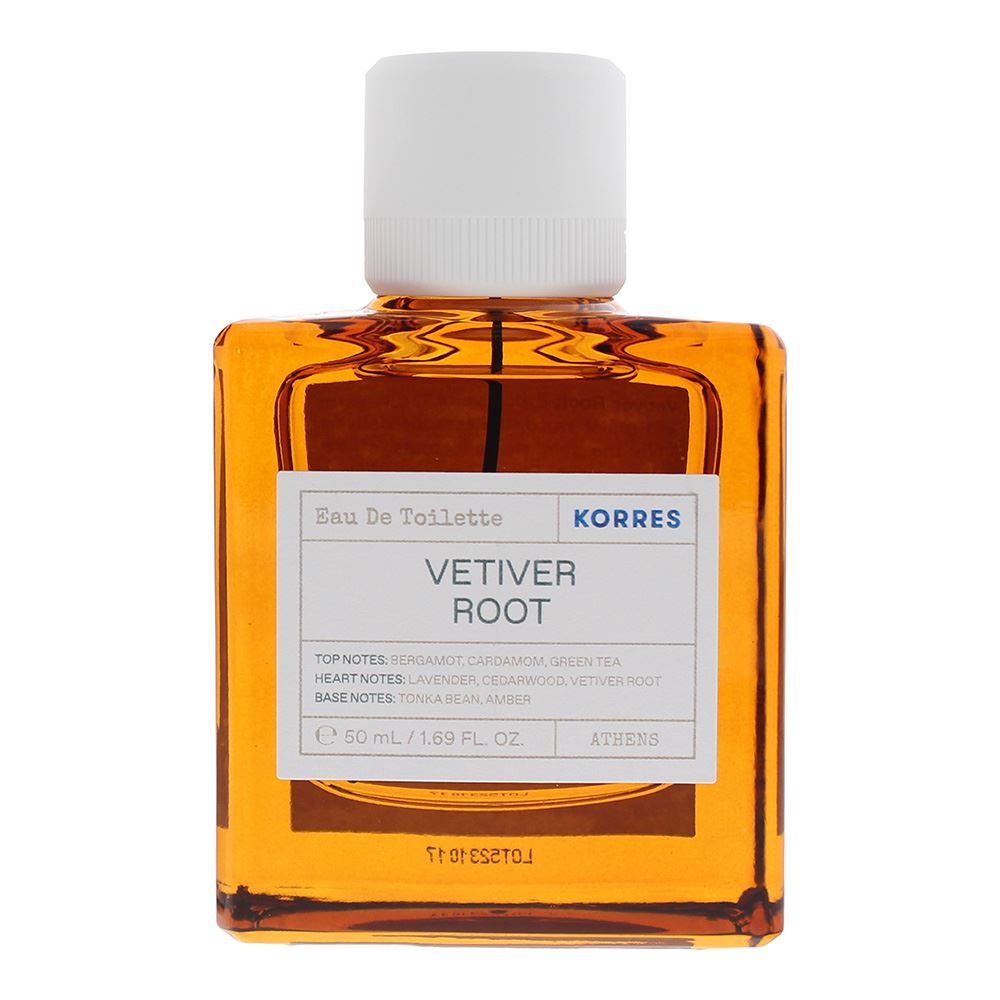 Korres Vetiver Root 50ml Eau De Toilette Spray for Him