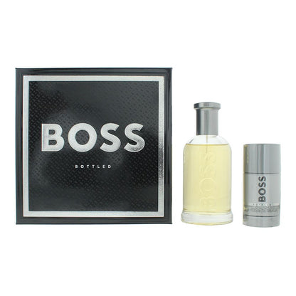 Hugo Boss Boss Bottled 200ml Eau de Toilette Gift Set 75ml Deodorant Stick for Him
