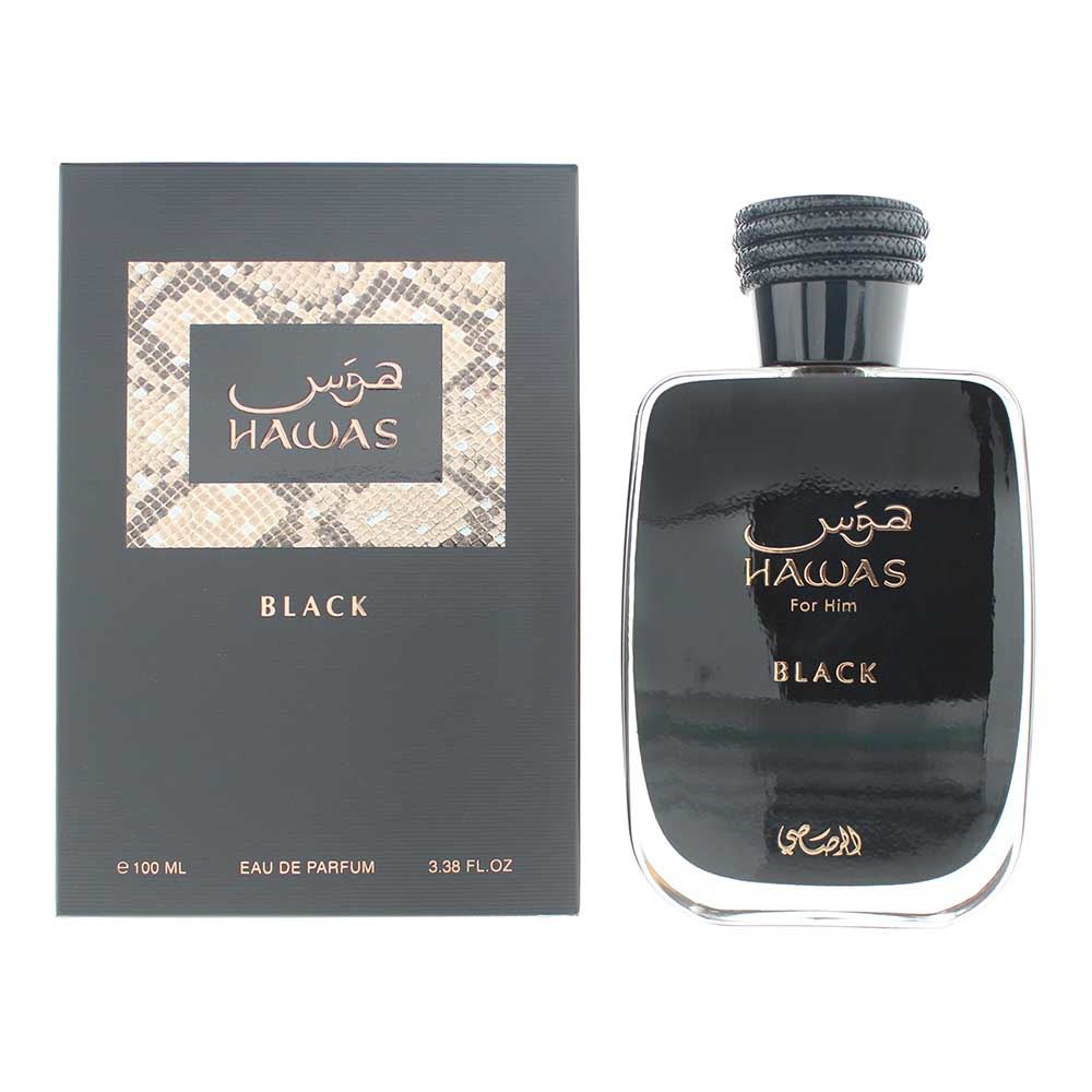 Rasasi Hawas Black 100ml Eau de Parfum Spray For Him