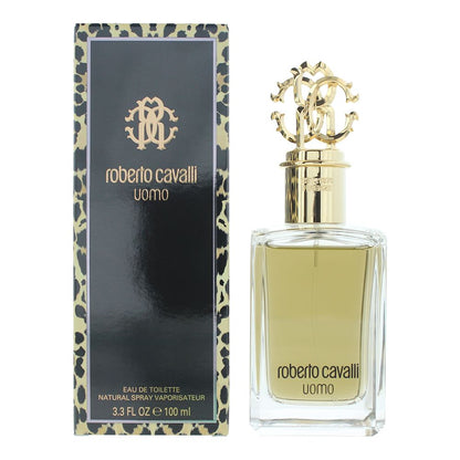 Roberto Cavalli Uomo 100ml Eau de Toilette Spray For Him