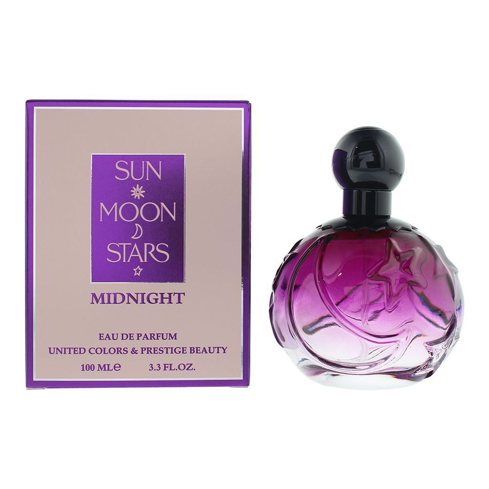 United Colors & Prestige Beauty Sun Moon Stars Midnight 100ml Eau de Parfum 100ml Spray for Her