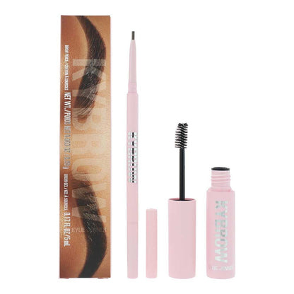 Kylie Jenner Kybrow 0.9g Eyebrow Pencil, 5ml Eyebrow Gel- 003 Cool Brown