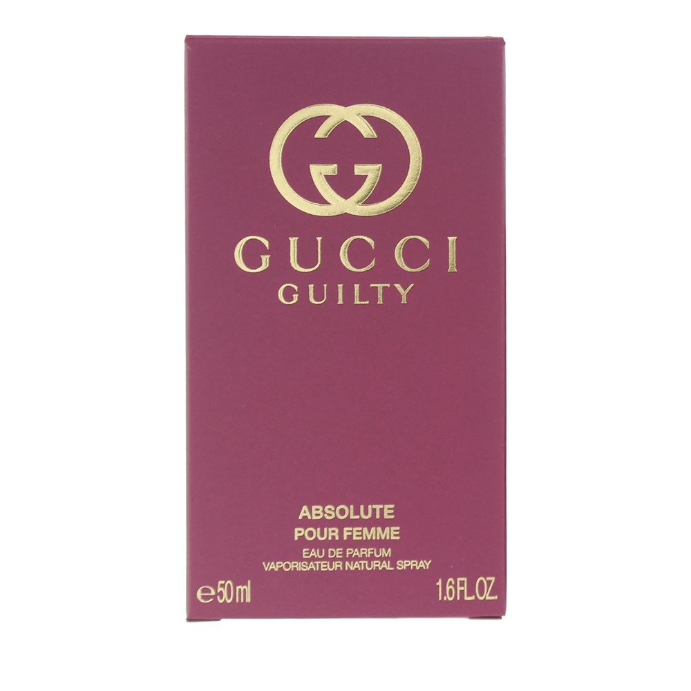 Gucci Guilty Pour Femme Absolute 50ml Eau De Parfum Spray for Her