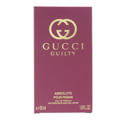 Gucci Guilty Pour Femme Absolute 50ml Eau De Parfum Spray for Her